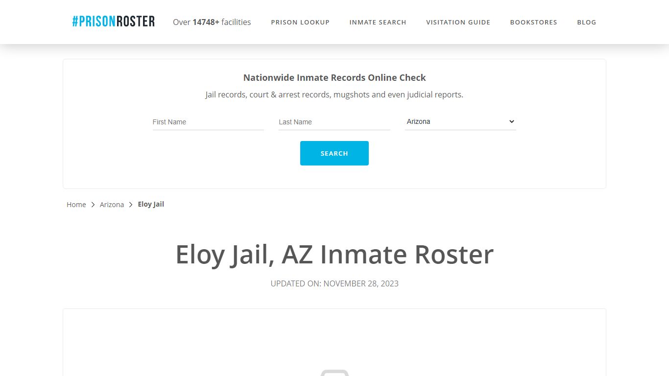 Eloy Jail, AZ Inmate Roster - Prisonroster
